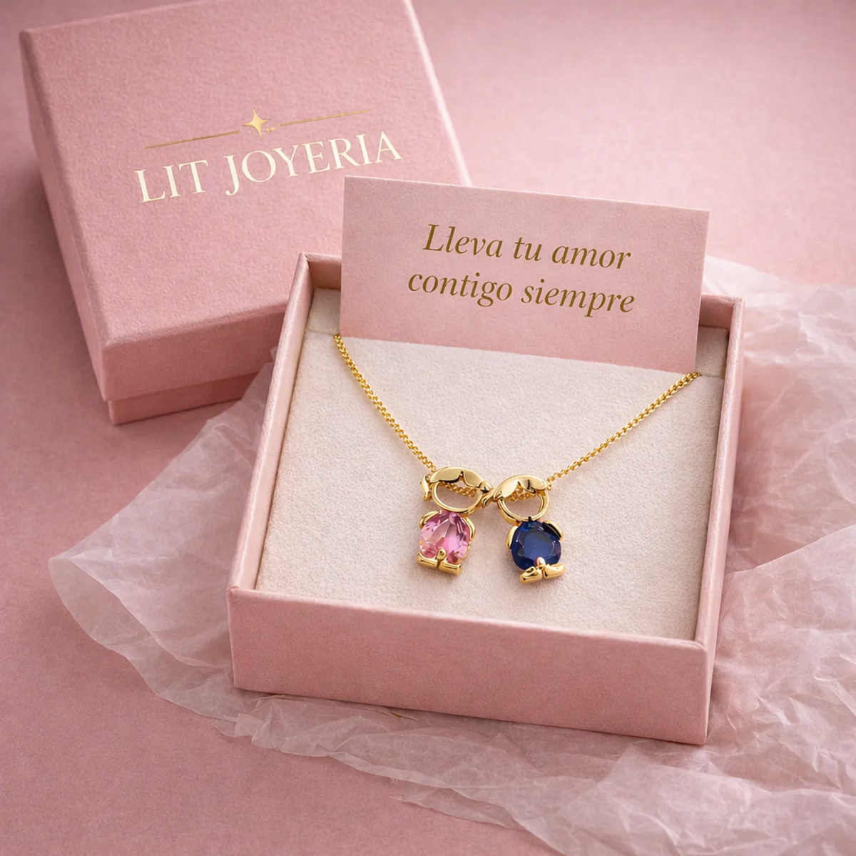 Collar Amor de Hijo (a) para Mamá 💕